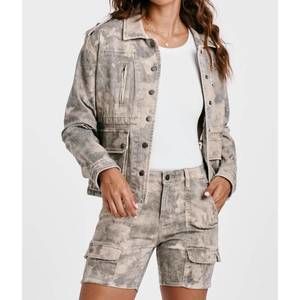 NEW DEAR JOHN DENIM spring camo jacket in camo
